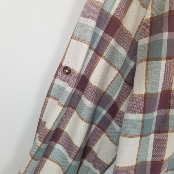 Carhartt Plaid Button Down Front Shirt XXL 100% Cotton - Picture 10 of 16